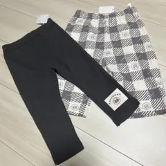 アンパンマン チェック柄 パンツセット 110