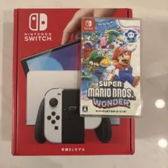 Switch本体有機ELホワイト＋スーパーマリオワンダーセット