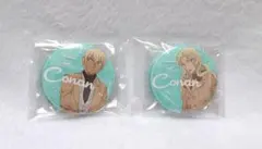 セガラッキーくじ　名探偵コナン　缶バッジ&アクリルストラップ
