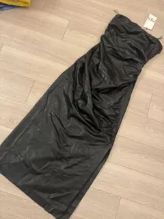 ZARA 新品タグ付き　レザーワンピース