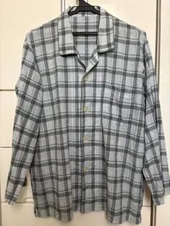 GUNZE メンズ パジャマ 長袖 チェック柄
