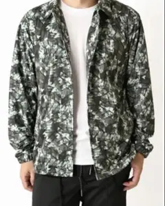 カモフラージュ ナイロンジャケット M