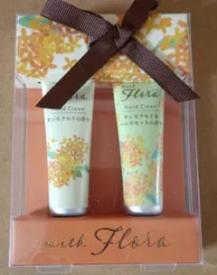 with Flora ハンドクリームセット キンモクセイ