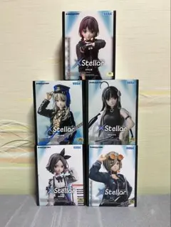 ガールズバンドクライXStellar 桃香・仁奈・すばる・ルパ・智 全5種
