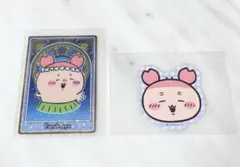 ちいかわ 古本屋 カニちゃん ステッカー カード 2枚セット