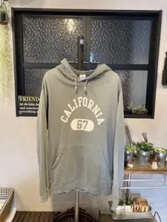 Champion チャンピオン パーカー XL グリーン カリフォルニア 67