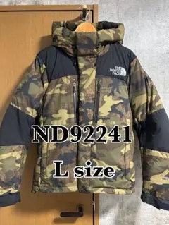 ノースフェイス ND92241 Lサイズ バルトロライトジャケット 迷彩