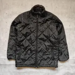 キルティングジャケット ブラック 中綿ジャケット メンズ アメカジ 防寒