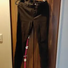 ユニクロ　XL　スキニーパンツ　ブラウン　ストレッチあり