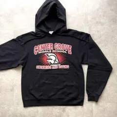古着CENTER GROVE MIDDLE SCHOOL フード付きトレーナー