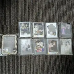 ピンクハートジャム ランダムチェキ風 アクリルカード アクリルカードホルダー