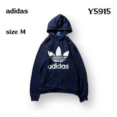 【即購入OK】adidas パーカー　フーディー　サイズM ネイビー