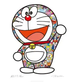村上隆 ドラえもん ポスター あんなことこんなこと できたらいいな