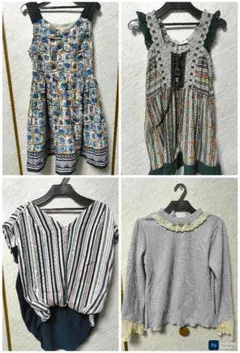 axes femme トップス ワンピース 4点 まとめ アクシーズファム