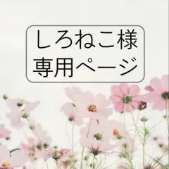 しろねこ様専用ページのサムネイル