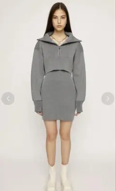 年末限定価格⭐️SLY ニットワンピース セットアップ