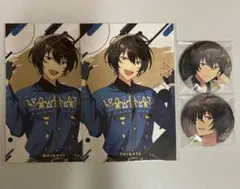 あんさんぶるスターズ あんスタ 6周年 ポストカード 缶バッジ 朔間凛月