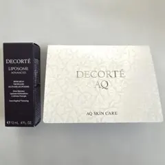 DECORTÉ LIPOSOME ADVANCED 12mLとAQサンプル