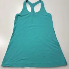 ターコイズ バッククロス ヨガウェア
