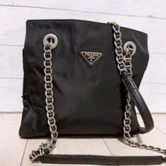 『格安』 PRADA(プラダ)トートバッグ チェーンショルダーのサムネイル