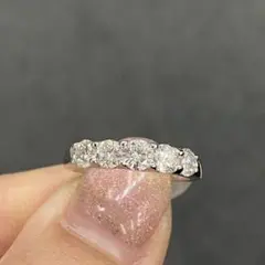 Pt900 センターダイヤ1.031ct-G-SI1 サイドダイヤ0.44指輪 - メルカリ