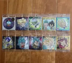 ドラゴンボール　超戦士シールウエハース超　超絶感謝の十周年　10枚