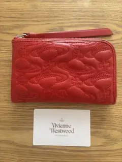 Vivienne Westwood レザー長財布 レッド