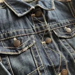 GAP 130 古着 アメカジ Gジャン デニム アウター 秋冬 重ね着のサムネイル