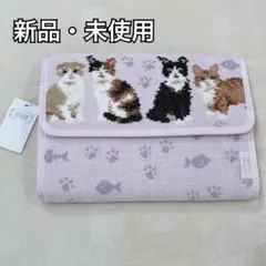 新品 FEILER 猫刺繍 母子手帳ケース マイキュートキトゥン マルチケースのサムネイル