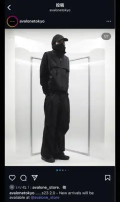 avalone ナイロンパンツ