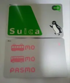 SuicaとPASMOカードセット 無記名のサムネイル