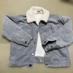 ボア襟付きジャケット