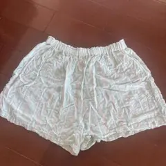 KID BLUEストライプ ショートパンツM