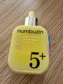 【新品未使用】numbuzin トーンアップサンセラム SPF50+