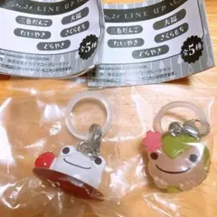 【未開封】かえるのピクルス❤️さくらもち・大福 めじるしアクセサリー 和菓子