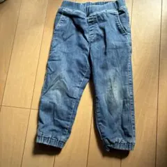 UNIQLO ベビー 裏ボア デニムパンツ 90cm