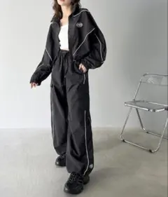 JAVAナイロンジャケット カーゴパンツ