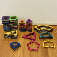 MAGFORMERS マグフォーマー　まとめ売り　9種　108ピース　正規品のサムネイル