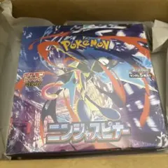 ポケモンカードゲームMEGA拡張パックニンジャスピナーBOX シュリンク付き