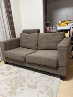大幅値下げ！IKEA KARLSTAD 2人掛けソファ　引き取り希望☆ 大幅値下げ！IKEA KARLSTAD 2人掛けソファ 引き取り希望☆ - メルカリ