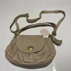 Beaure ビューレ 牛革2way バック ベージュ