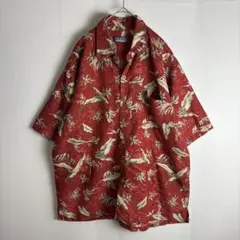 着用1回のみ美品 サイズ16Y】WOLF&RITA 長袖シャツ 総柄 レース襟 