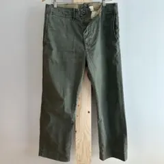 RRL Ralph Lauren ヘリンボーン M-43 ミリタリー パンツ Ralph Lauren RRL Herringbone Field カーゴパンツ | グリーン