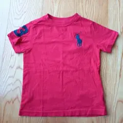 値下げ★美品★ラルフローレン　Tシャツ　110 赤