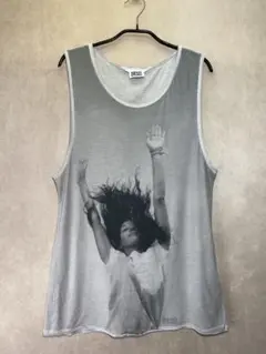 DIESEL グラフィックプリント ノースリーブ ディーゼル タンクトップ