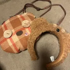 ティム がま口ショルダー カチューシャ セット　ユニバ　ミニオン