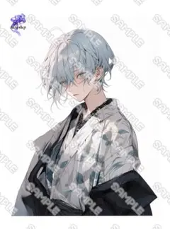 kokoshop オリジナル　人物ステッカーNo.891