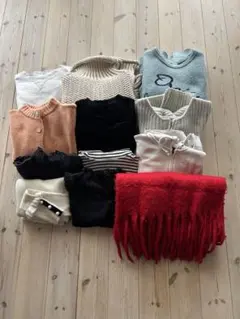 冬服長袖ニット・セーター まとめ売り