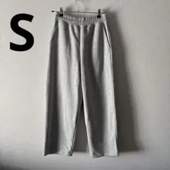 UNIQLO C スウェットワイドパンツ Sサイズ 03グレー ウィメンズ