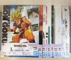一番くじ ドラゴンボール I賞 クリアポスター 全10種コンプリート